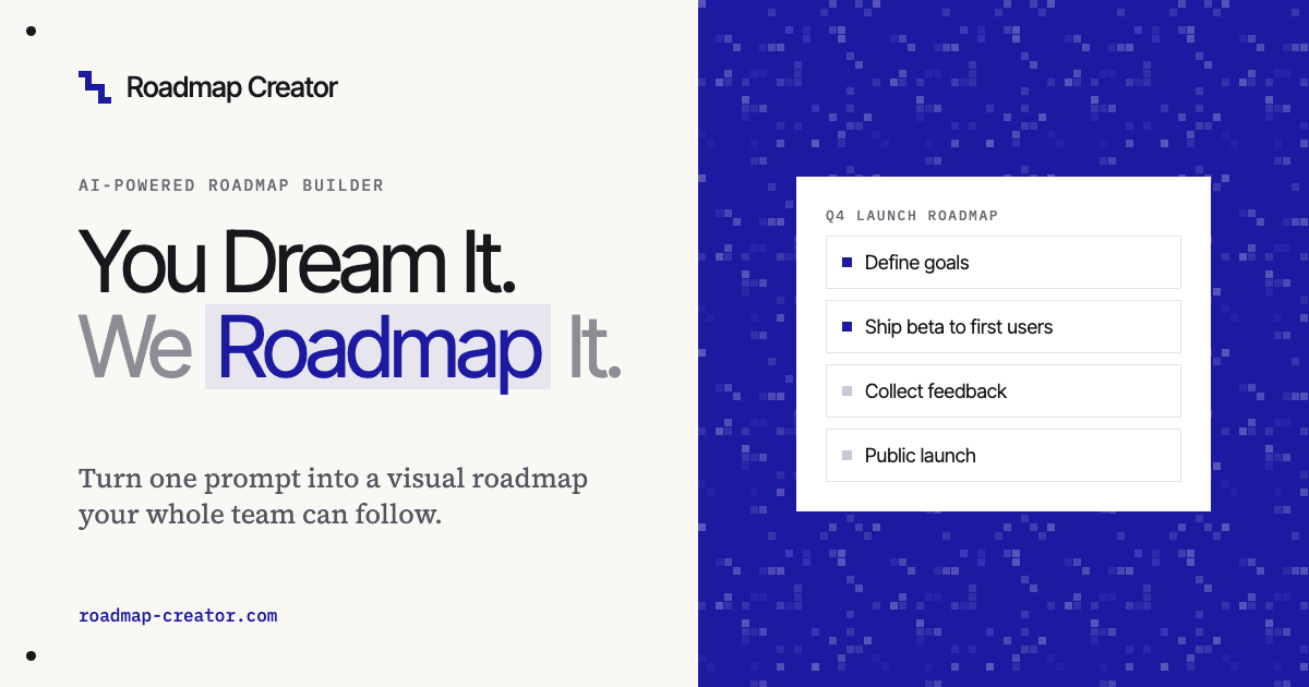 I bought a small roadmap tool that gets daily traffic with zero marketing. Here's what I changed